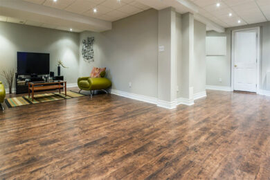 Basement renovation